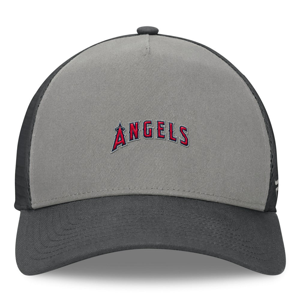 Los Angeles Angels Fanatics A-Frame Trucker Adjustable Hat | MLB Near me