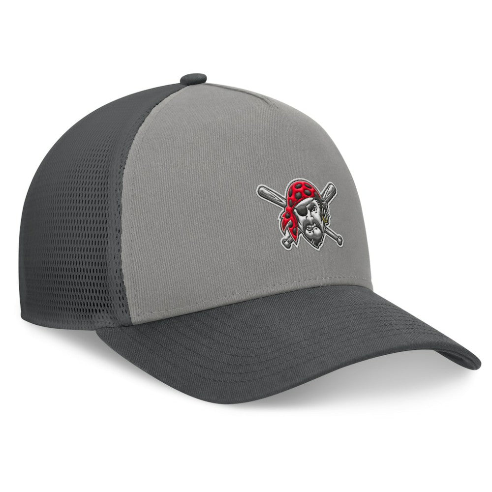 Pittsburgh Pirates Fanatics A-Frame Trucker Adjustable Hat | MLB New