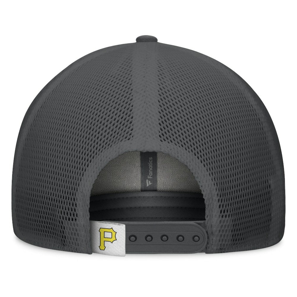 Pittsburgh Pirates Fanatics A-Frame Trucker Adjustable Hat | MLB New
