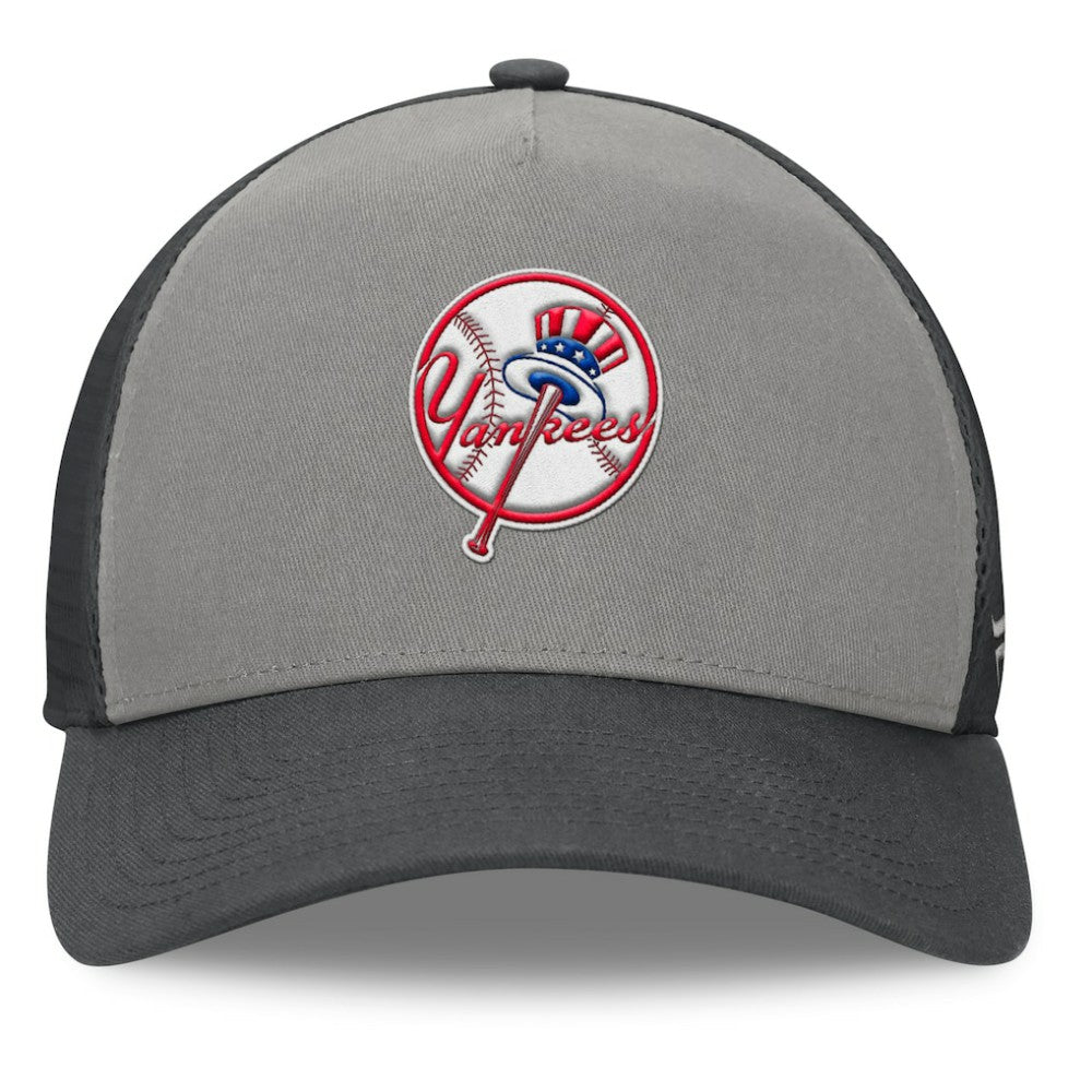 New York Yankees Fanatics A-Frame Trucker Adjustable Hat | MLB Outlet