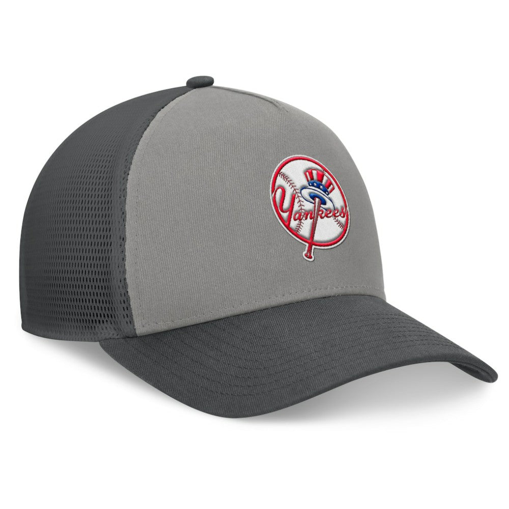 New York Yankees Fanatics A-Frame Trucker Adjustable Hat | MLB Outlet