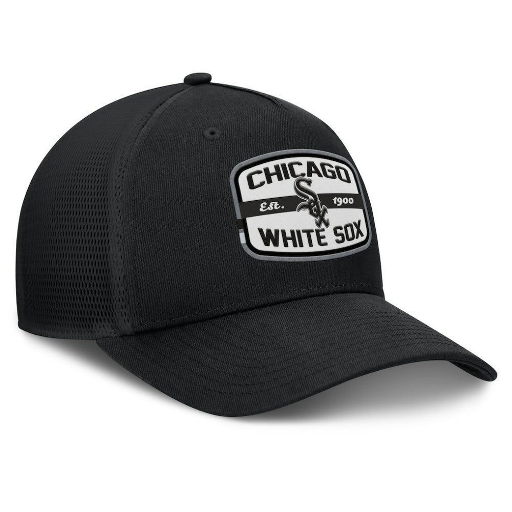Chicago White Sox Fanatics Team Patch A-Frame Trucker Snapback Hat | MLB Sale