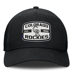 Colorado Rockies Fanatics Team Patch A-Frame Trucker Snapback Hat | MLB Sale