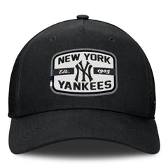 New York Yankees Fanatics Team Patch A-Frame Trucker Snapback Hat | MLB New