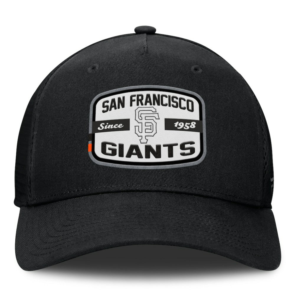 San Francisco Giants Fanatics Team Patch A-Frame Trucker Snapback Hat | MLB For sale