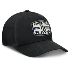 Tampa Bay Rays Fanatics Team Patch A-Frame Trucker Snapback Hat | MLB Sale