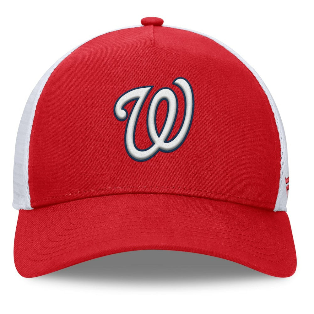 Washington Nationals Fanatics Fundamental A-Frame Adjustable Hat | MLB Sale