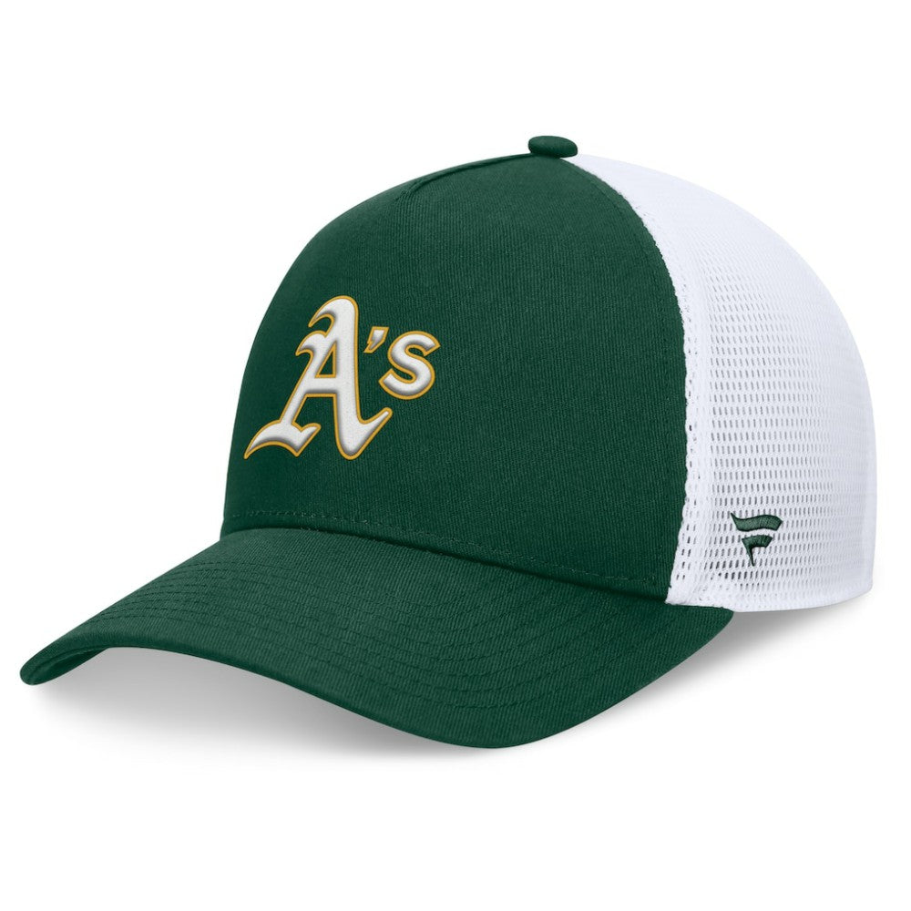 Athletics Fanatics Fundamental A-Frame Adjustable Hat | MLB For sale