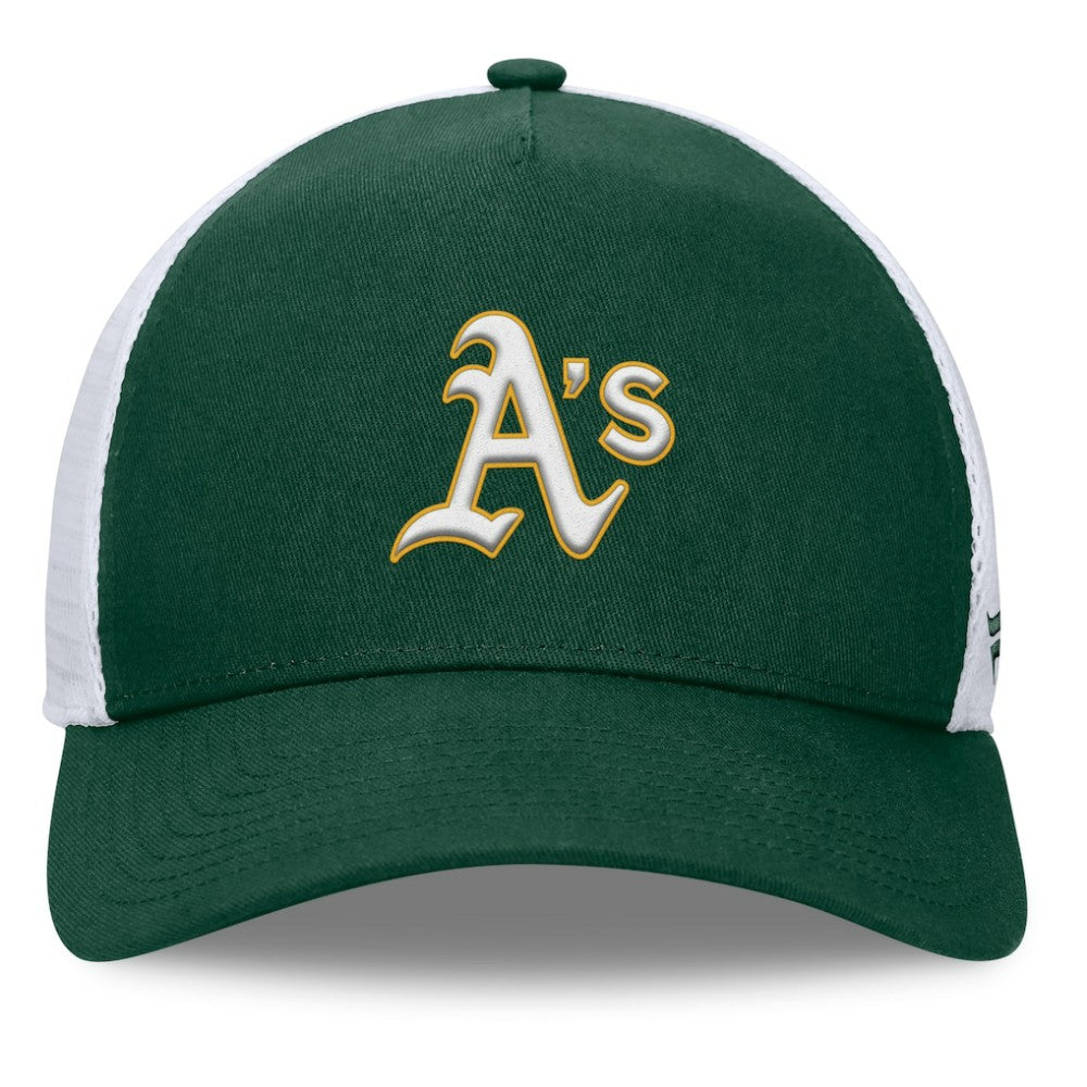 Athletics Fanatics Fundamental A-Frame Adjustable Hat | MLB For sale