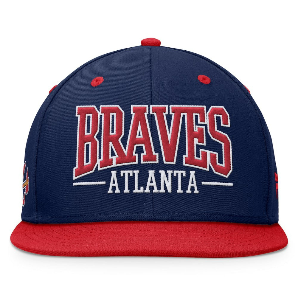 Atlanta Braves Fanatics Fundamental Bold Snapback Hat | MLB Online