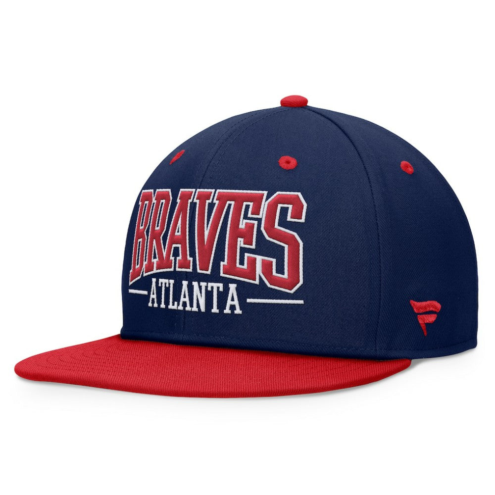 Atlanta Braves Fanatics Fundamental Bold Snapback Hat | MLB Online