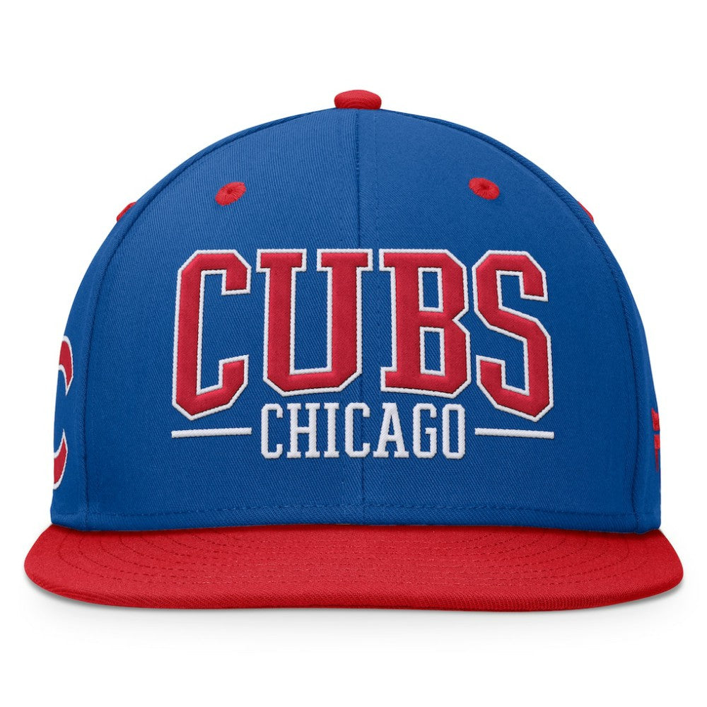 Chicago Cubs Fanatics Fundamental Bold Snapback Hat | MLB Sale