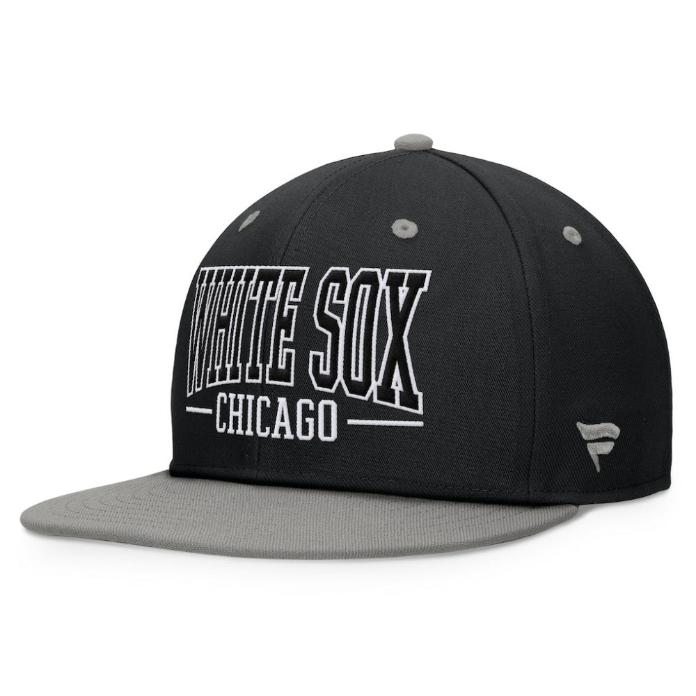Chicago White Sox Fanatics Fundamental Bold Snapback Hat | MLB Discount