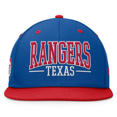 Texas Rangers Fanatics Fundamental Bold Snapback Hat | MLB For sale
