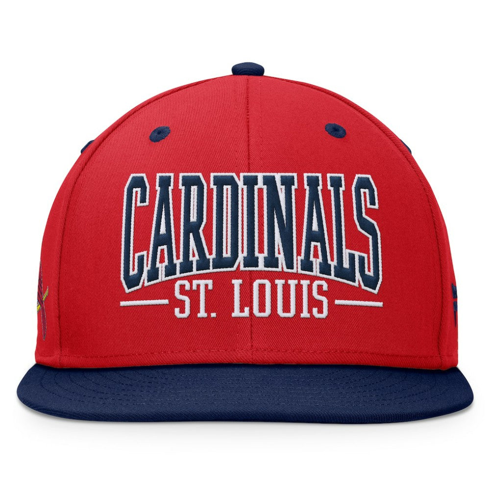 St. Louis Cardinals Fanatics Fundamental Bold Snapback Hat | MLB Shop