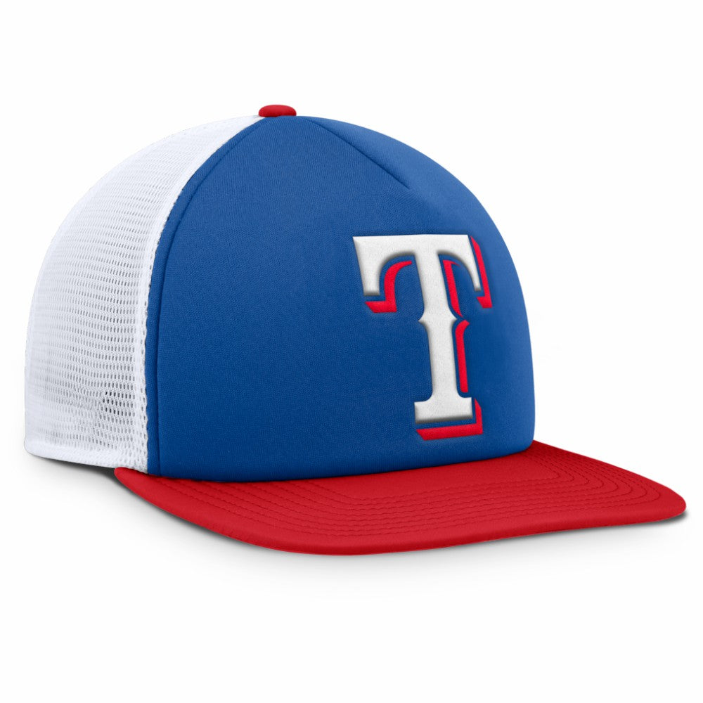 Texas Rangers Fanatics Fundamental Foam Front Snapback Hat | MLB Shop