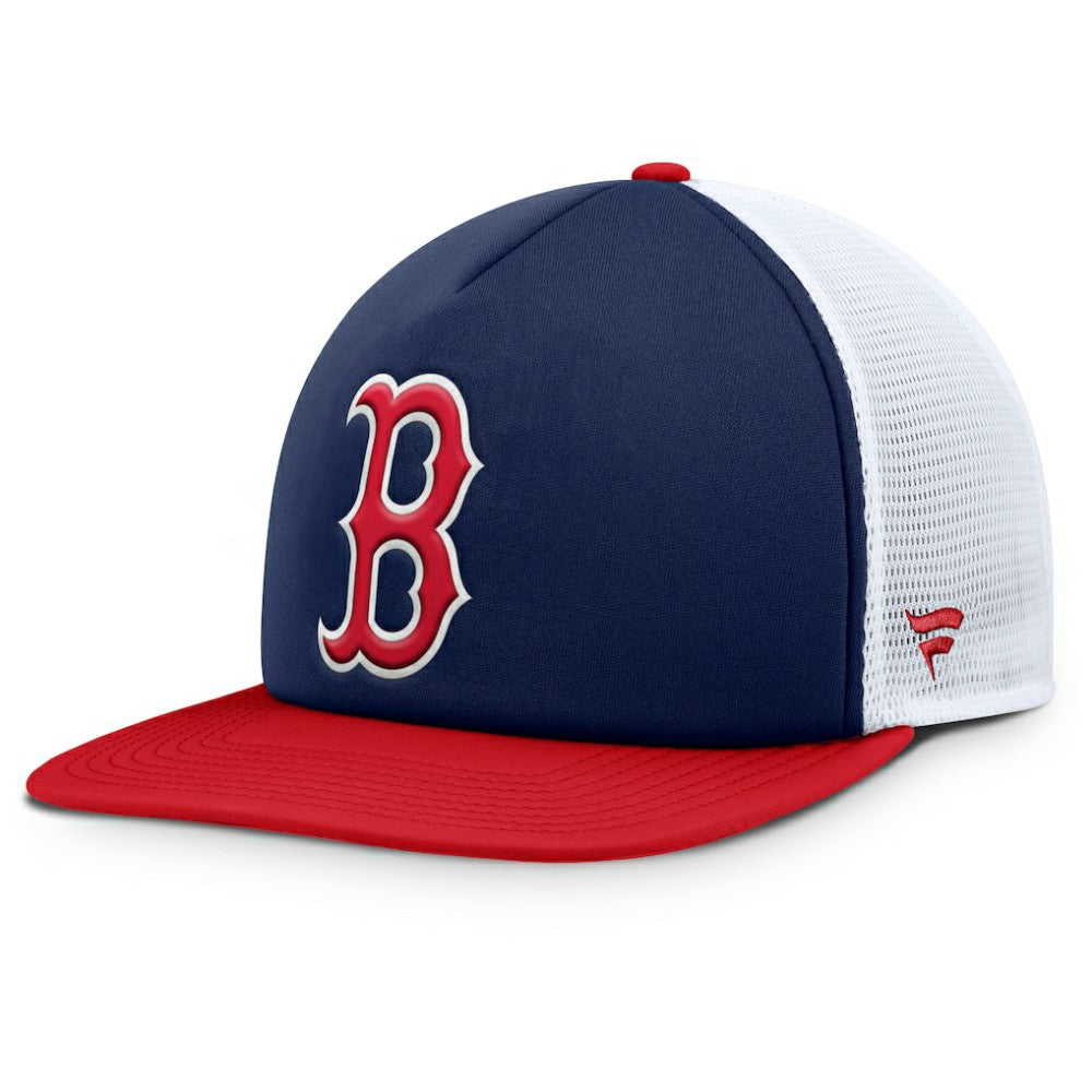 Boston Red Sox Fanatics Fundamental Foam Front Snapback Hat | MLB Discount
