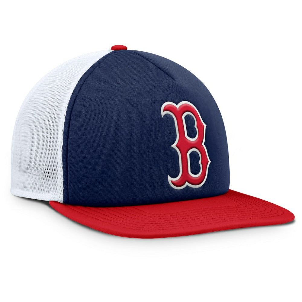 Boston Red Sox Fanatics Fundamental Foam Front Snapback Hat | MLB Discount