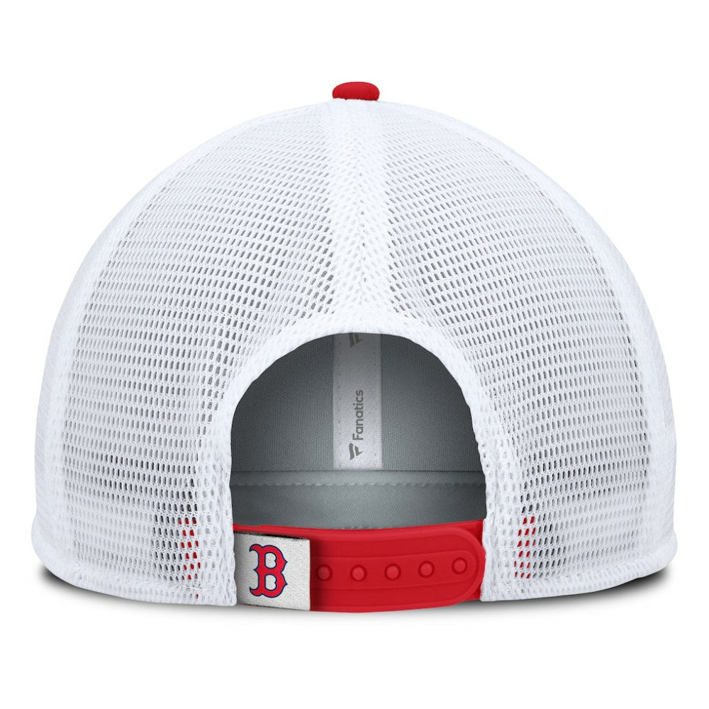 Boston Red Sox Fanatics Fundamental Foam Front Snapback Hat | MLB Discount