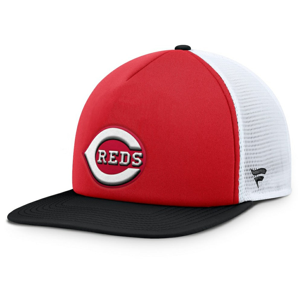 Cincinnati Reds Fanatics Fundamental Foam Front Snapback Hat | MLB On Sale