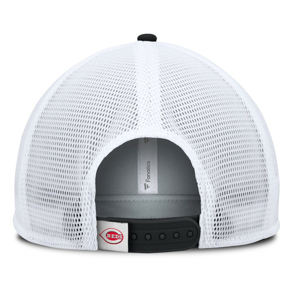 Cincinnati Reds Fanatics Fundamental Foam Front Snapback Hat | MLB On Sale