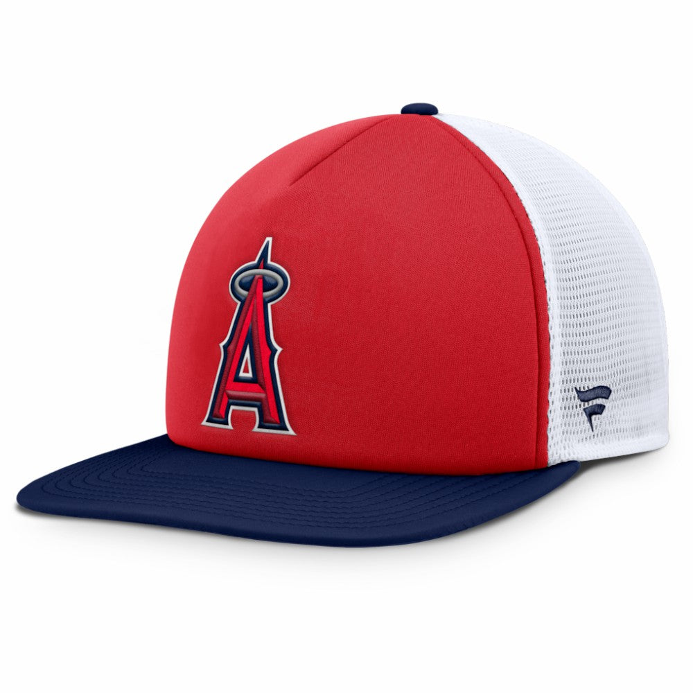 Los Angeles Angels Fanatics Fundamental Foam Front Snapback Hat | MLB On Sale