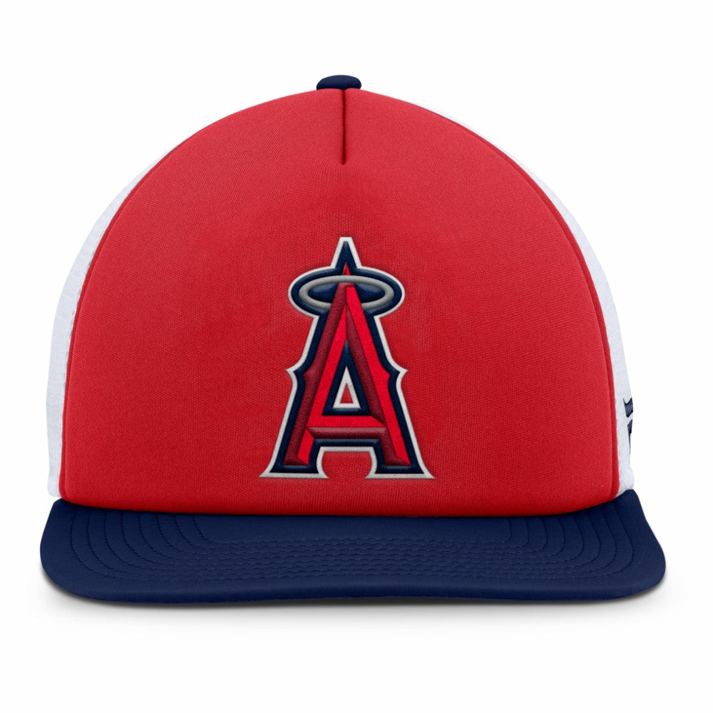 Los Angeles Angels Fanatics Fundamental Foam Front Snapback Hat | MLB On Sale