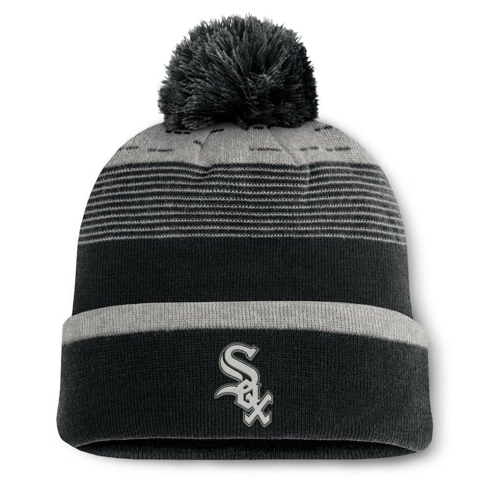 Chicago White Sox Fanatics Fundamental Gradient Cuffed Knit Hat with Pom | MLB US
