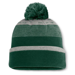 Athletics Fanatics Fundamental Gradient Cuffed Knit Hat with Pom | MLB New