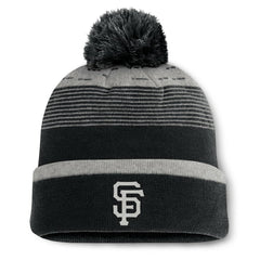 San Francisco Giants Fanatics Fundamental Gradient Cuffed Knit Hat with Pom | MLB Outlet