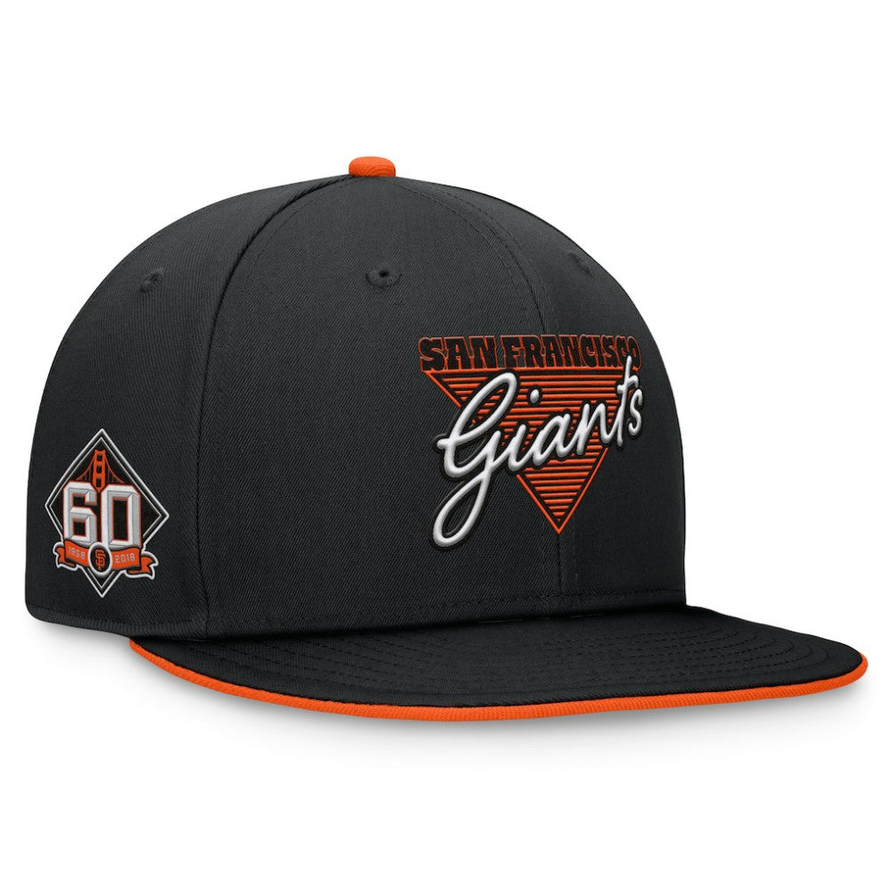 San Francisco Giants Fanatics Fundamental Tri-Script Fitted Hat | MLB Near me