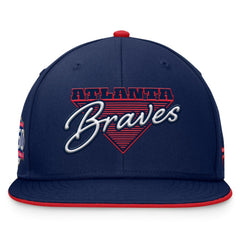 Atlanta Braves Fanatics Fundamental Tri-Script Fitted Hat | MLB Shop