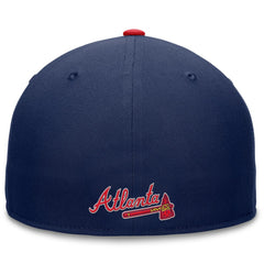 Atlanta Braves Fanatics Fundamental Tri-Script Fitted Hat | MLB Shop