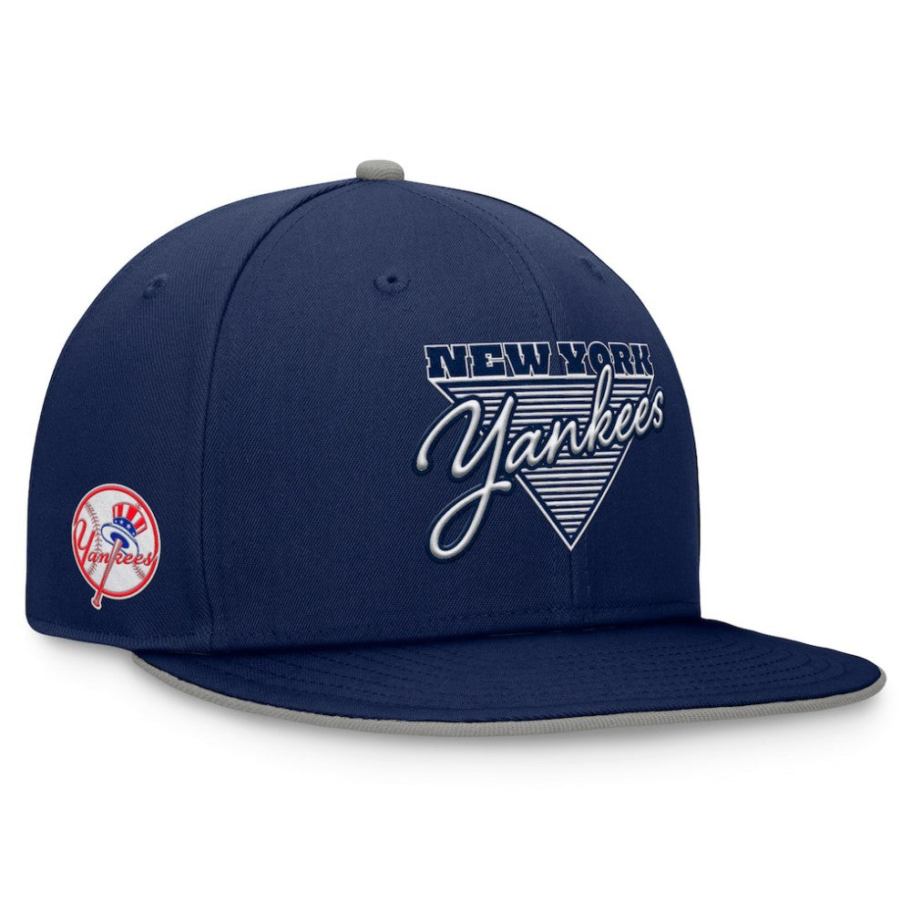New York Yankees Fanatics Fundamental Tri-Script Fitted Hat | MLB Shop