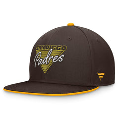 San Diego Padres Fanatics Fundamental Tri-Script Fitted Hat | MLB New