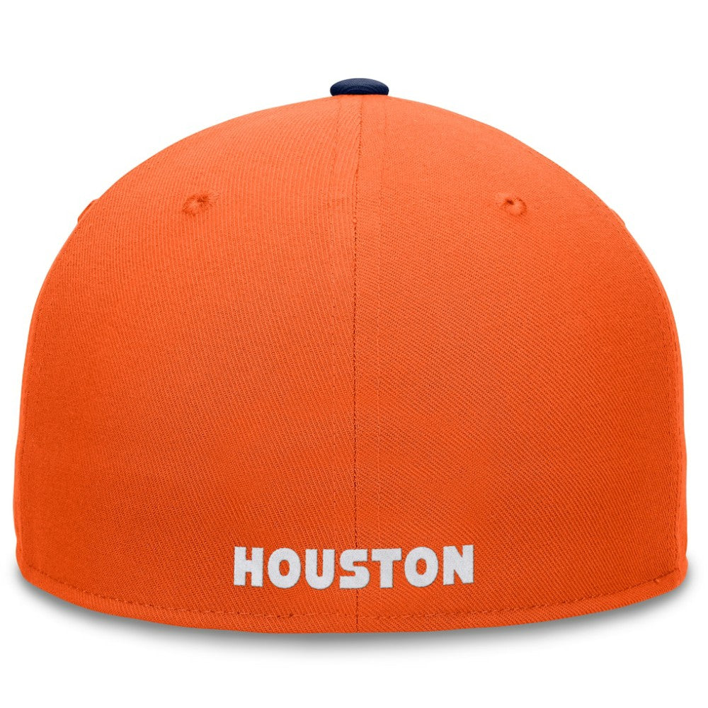 Houston Astros Fanatics Fundamental Two-Tone Fitted Hat | MLB Outlet