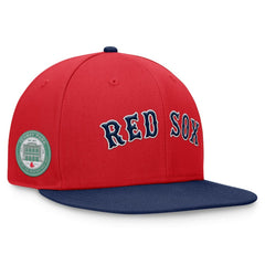Boston Red Sox Fanatics Fundamental Two-Tone Fitted Hat | MLB New