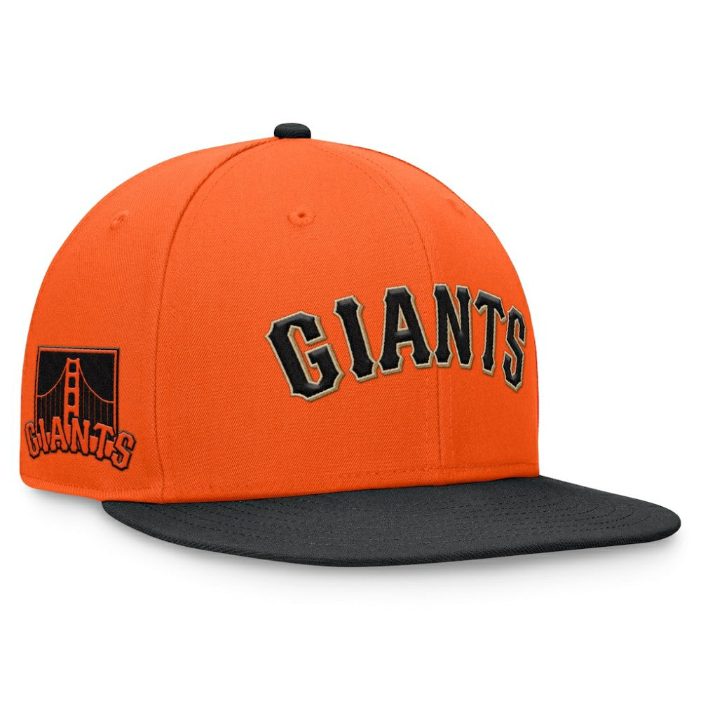 San Francisco Giants Fanatics Fundamental Two-Tone Fitted Hat | MLB New