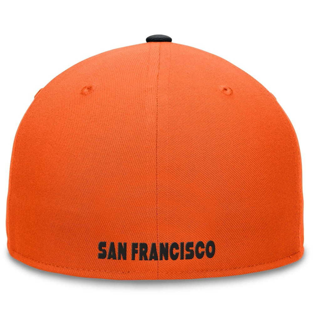 San Francisco Giants Fanatics Fundamental Two-Tone Fitted Hat | MLB New