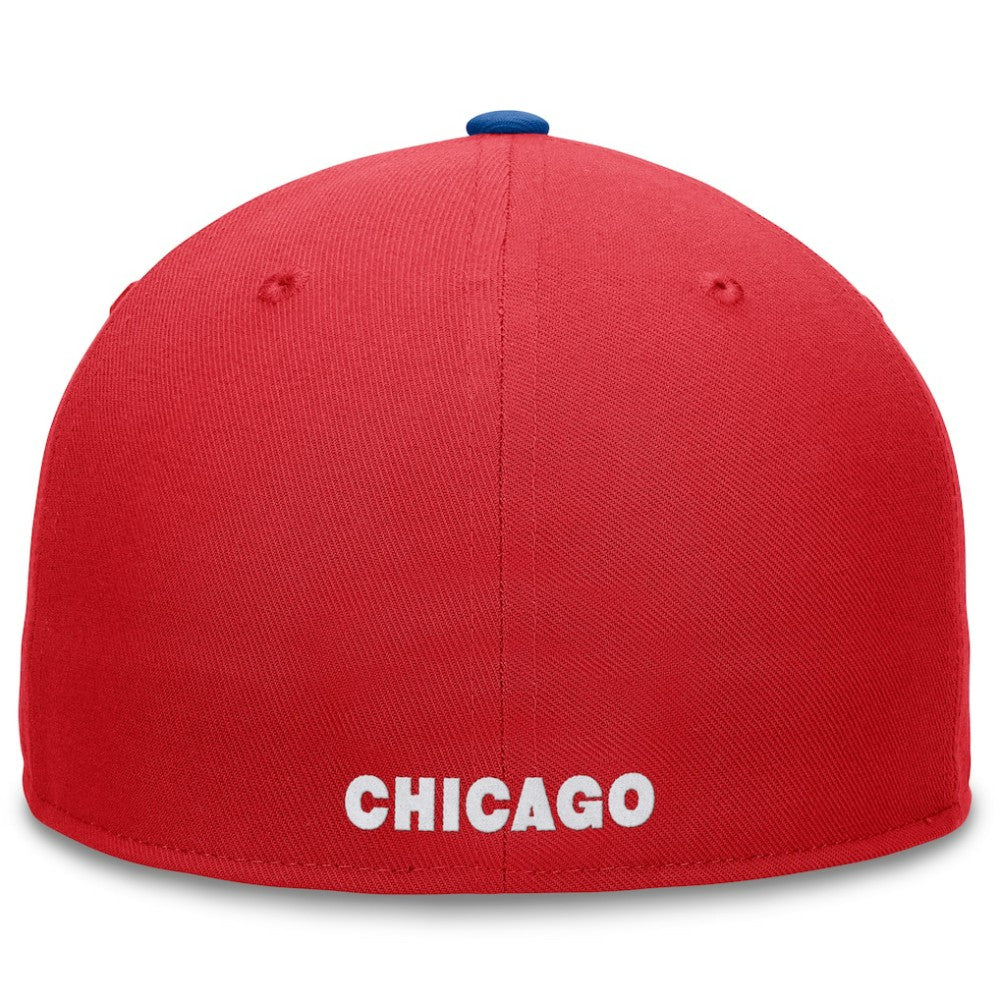 Chicago Cubs Fanatics Fundamental Two-Tone Fitted Hat | MLB For sale