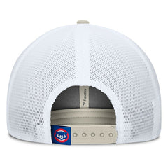 Chicago Cubs Fanatics Heritage Light Khaki A-Frame Adjustable Hat | MLB On Sale