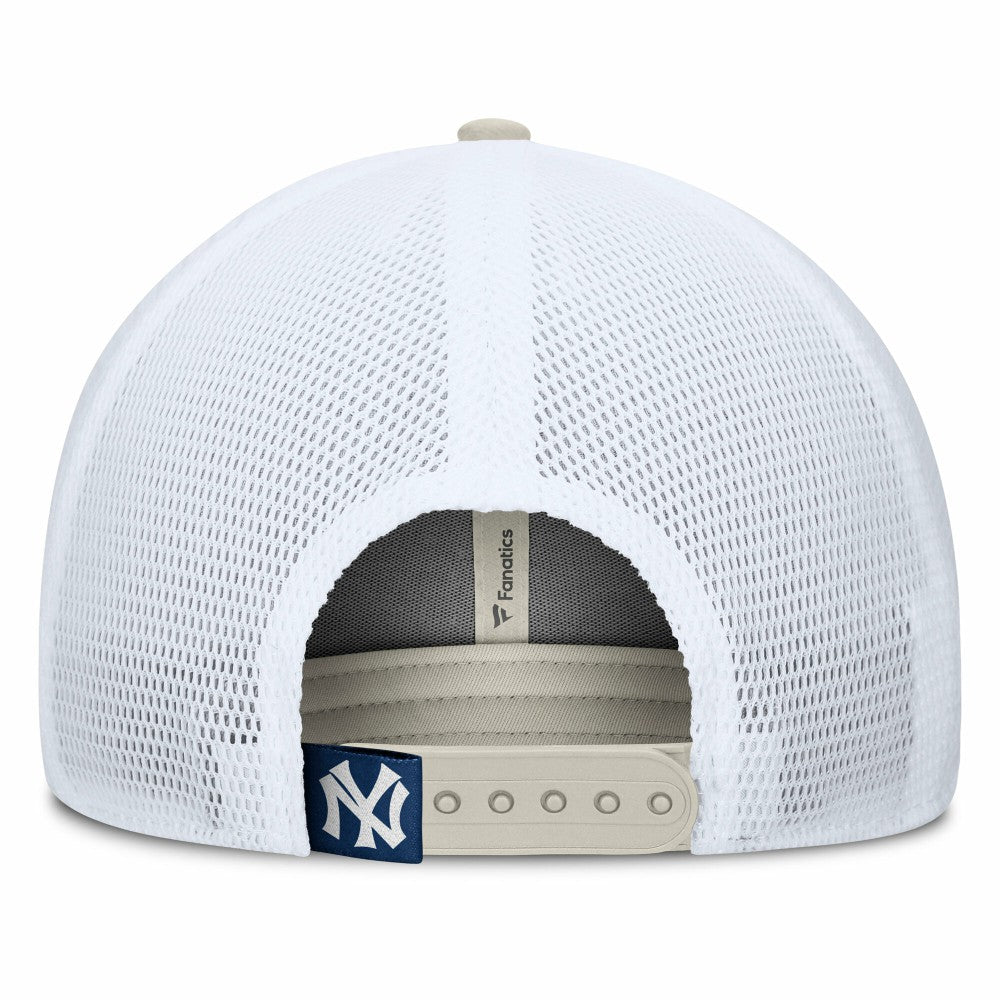 New York Yankees Fanatics Heritage Light Khaki A-Frame Adjustable Hat | MLB New