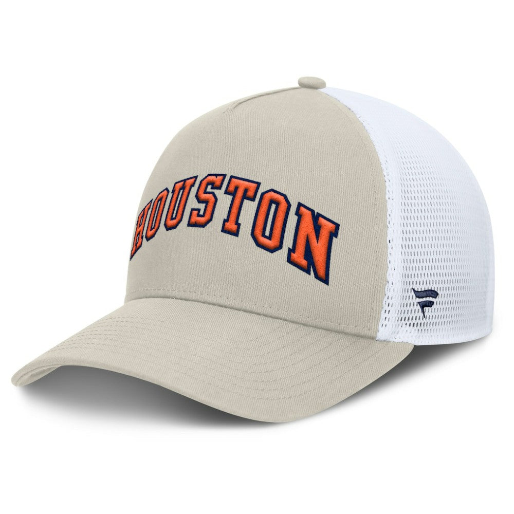 Houston Astros Fanatics Heritage Light Khaki A-Frame Adjustable Hat | MLB Shop