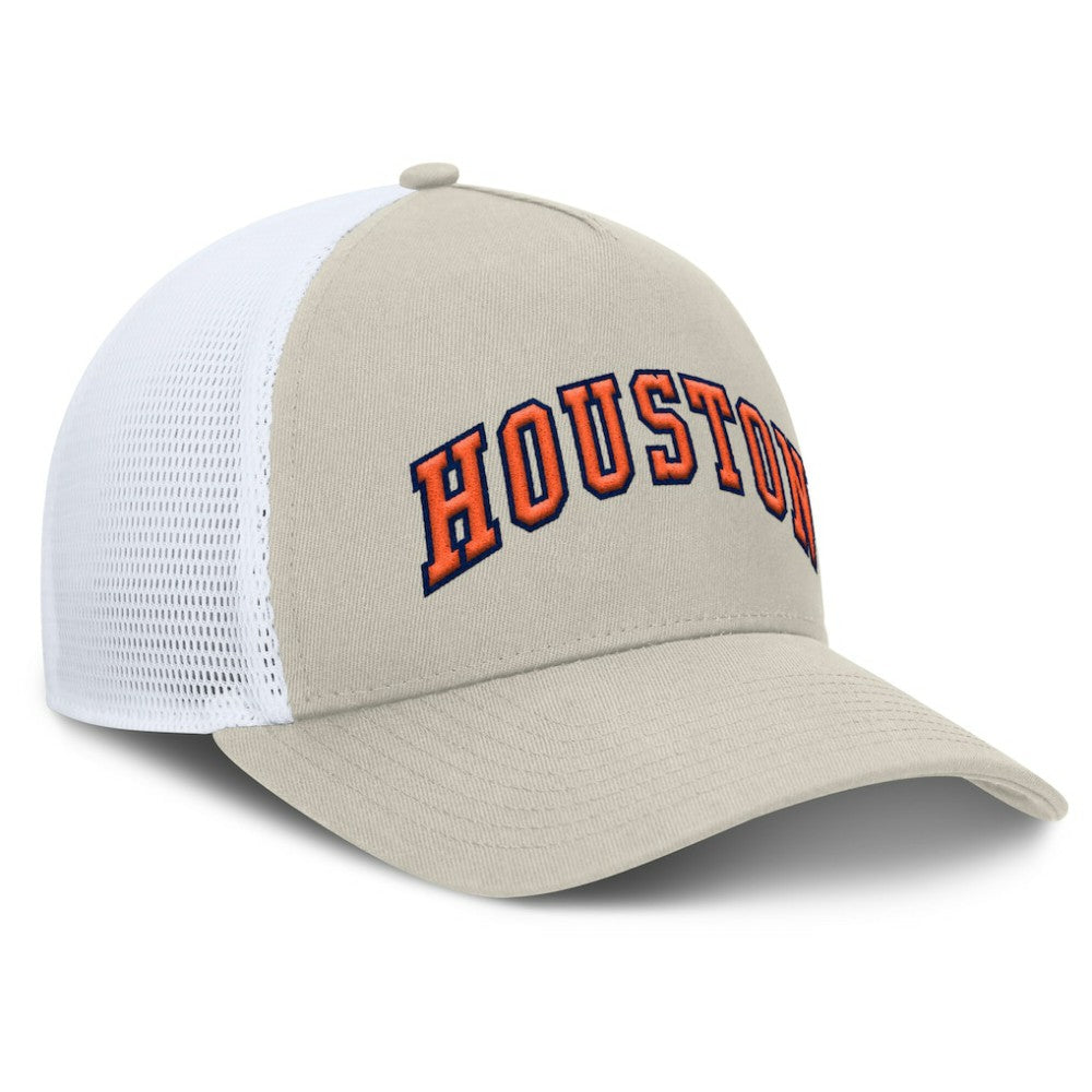 Houston Astros Fanatics Heritage Light Khaki A-Frame Adjustable Hat | MLB Shop