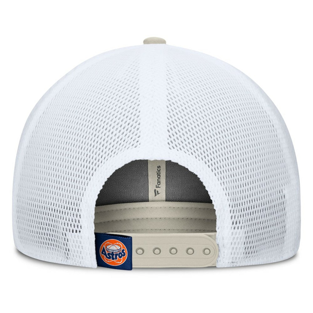 Houston Astros Fanatics Heritage Light Khaki A-Frame Adjustable Hat | MLB Shop