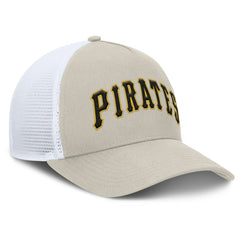 Pittsburgh Pirates Fanatics Heritage Light Khaki A-Frame Adjustable Hat | MLB New