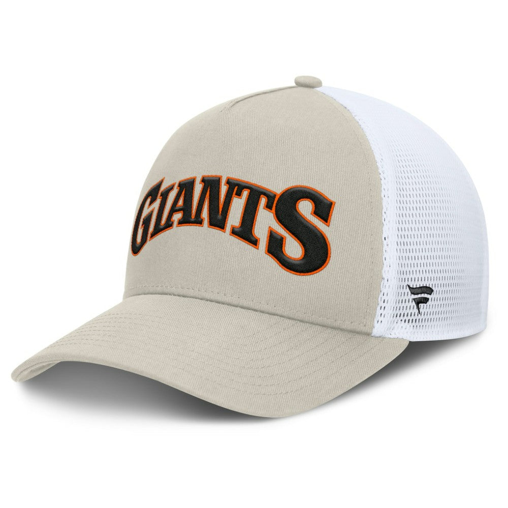San Francisco Giants Fanatics Heritage Light Khaki A-Frame Adjustable Hat | MLB Near me