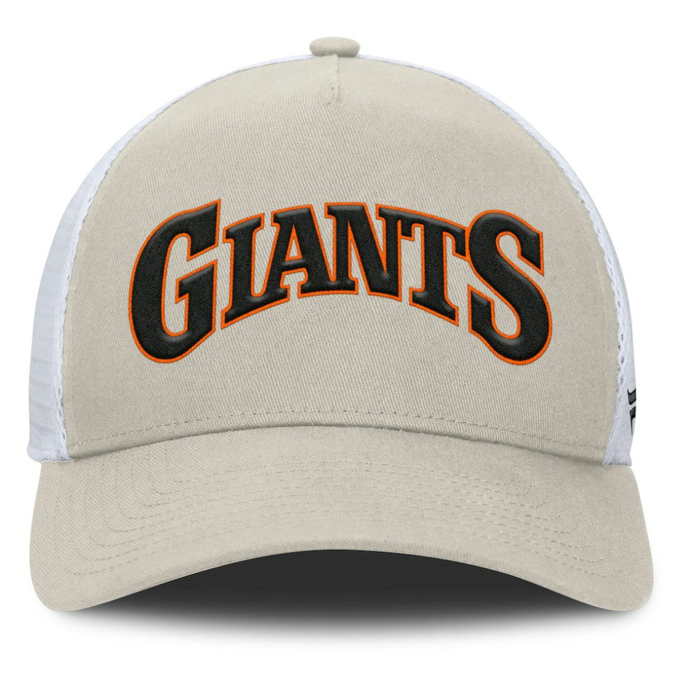San Francisco Giants Fanatics Heritage Light Khaki A-Frame Adjustable Hat | MLB Near me