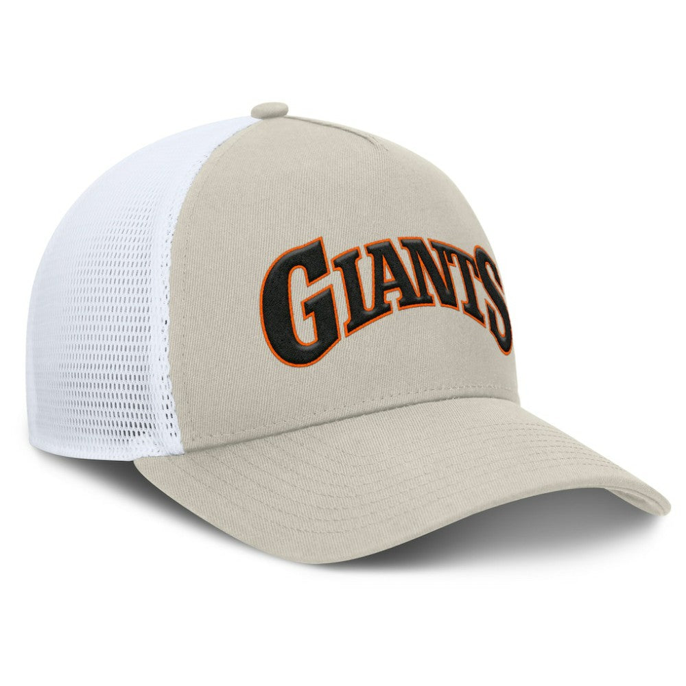 San Francisco Giants Fanatics Heritage Light Khaki A-Frame Adjustable Hat | MLB Near me