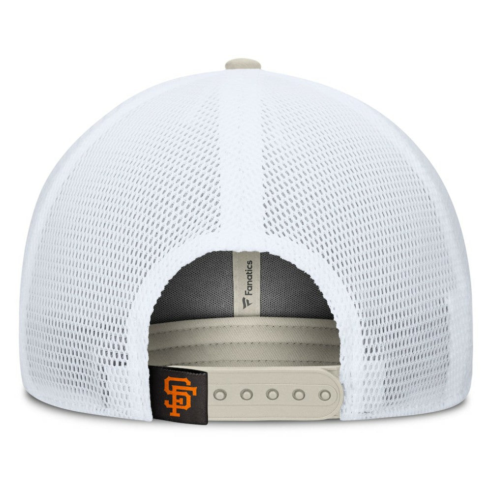 San Francisco Giants Fanatics Heritage Light Khaki A-Frame Adjustable Hat | MLB Near me